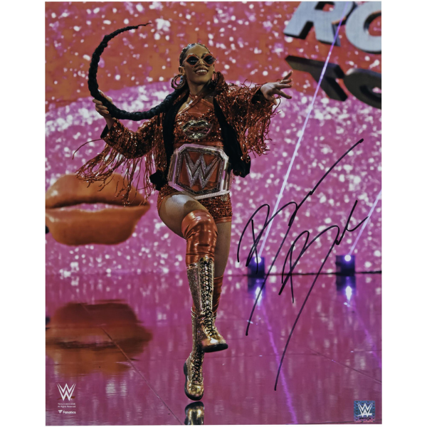Bianca Belair WWE Autographed 16" x 20" Entrance Photograph