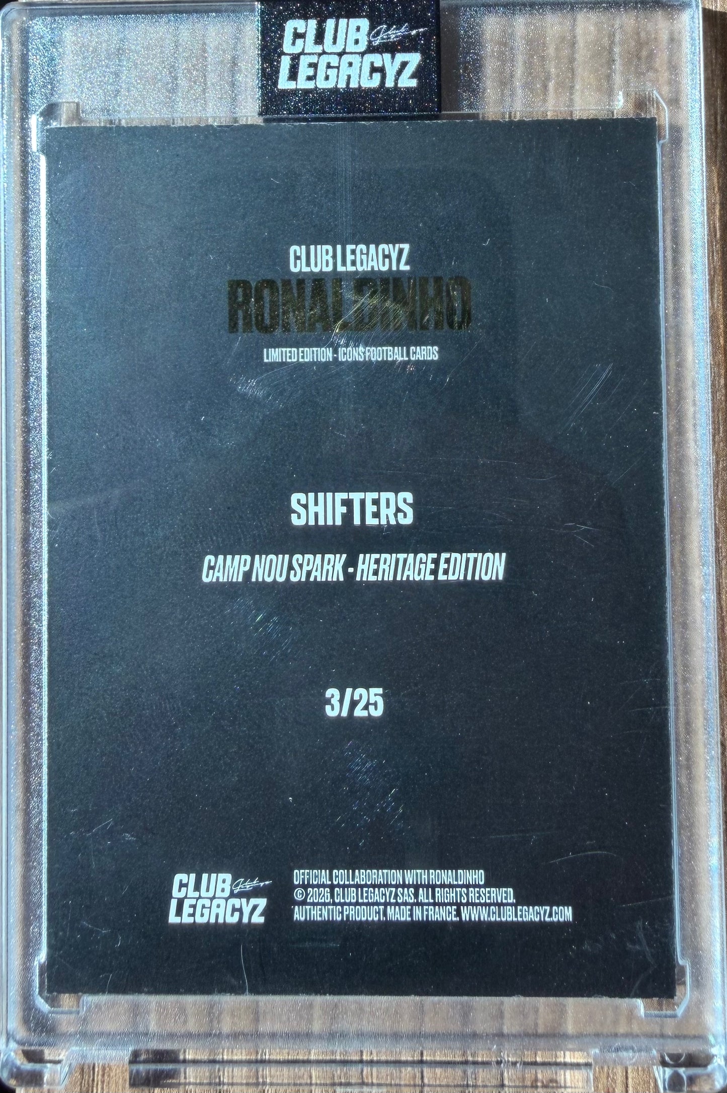 Ronaldinho Shifters /25 Club Legacyz