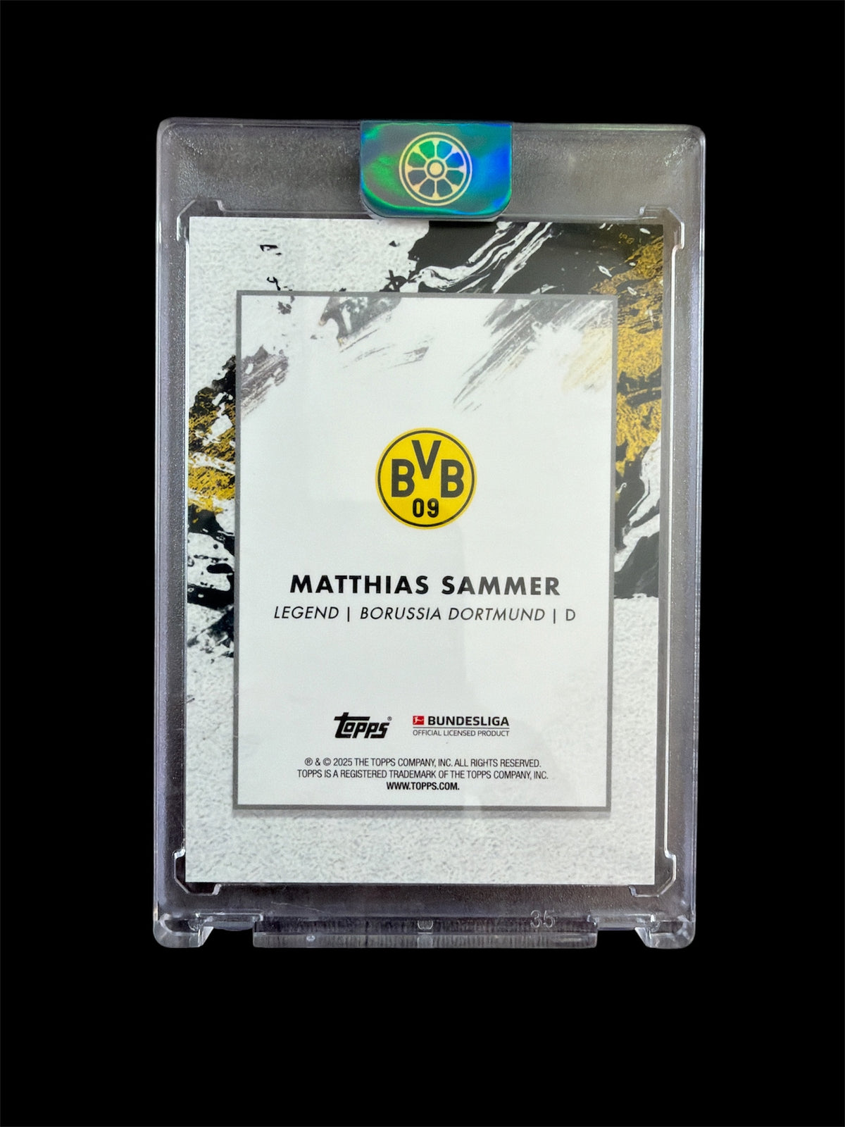 Matthias Sammer 1/1 Topps Inception Bundesliga 2025