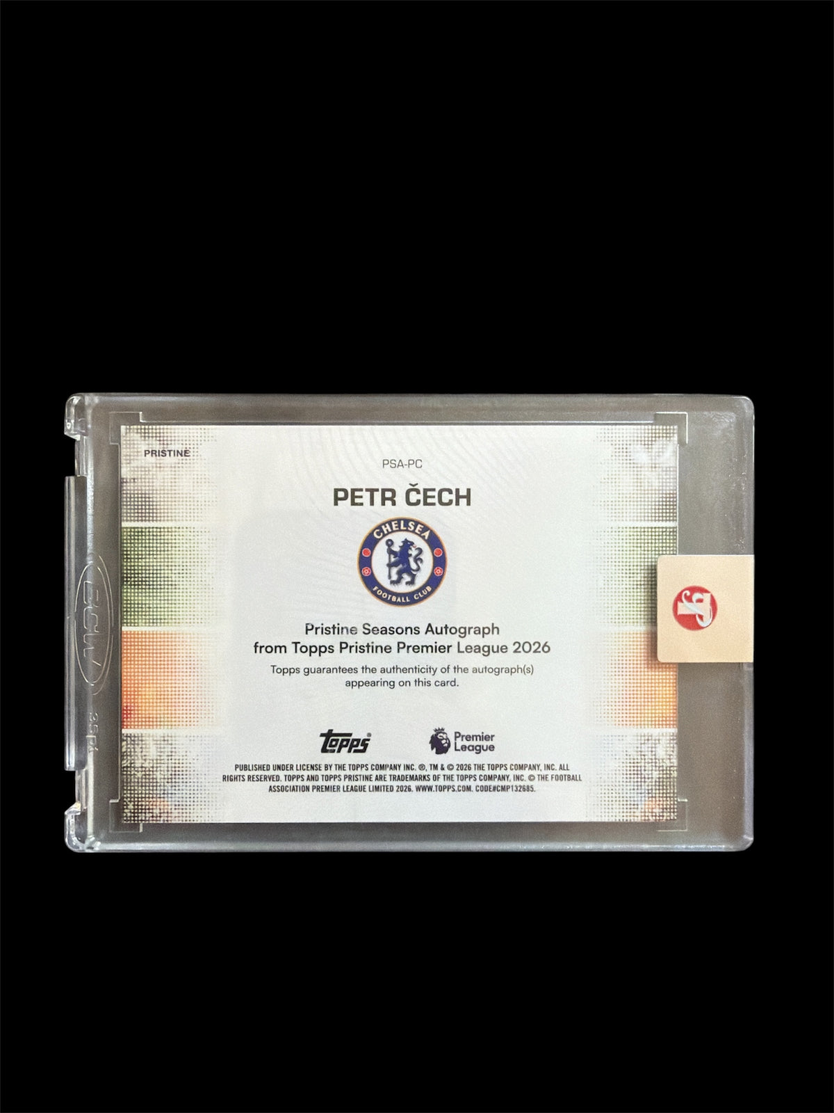 Petr Čech Auto /10 Topps Pristine Premier League 2026