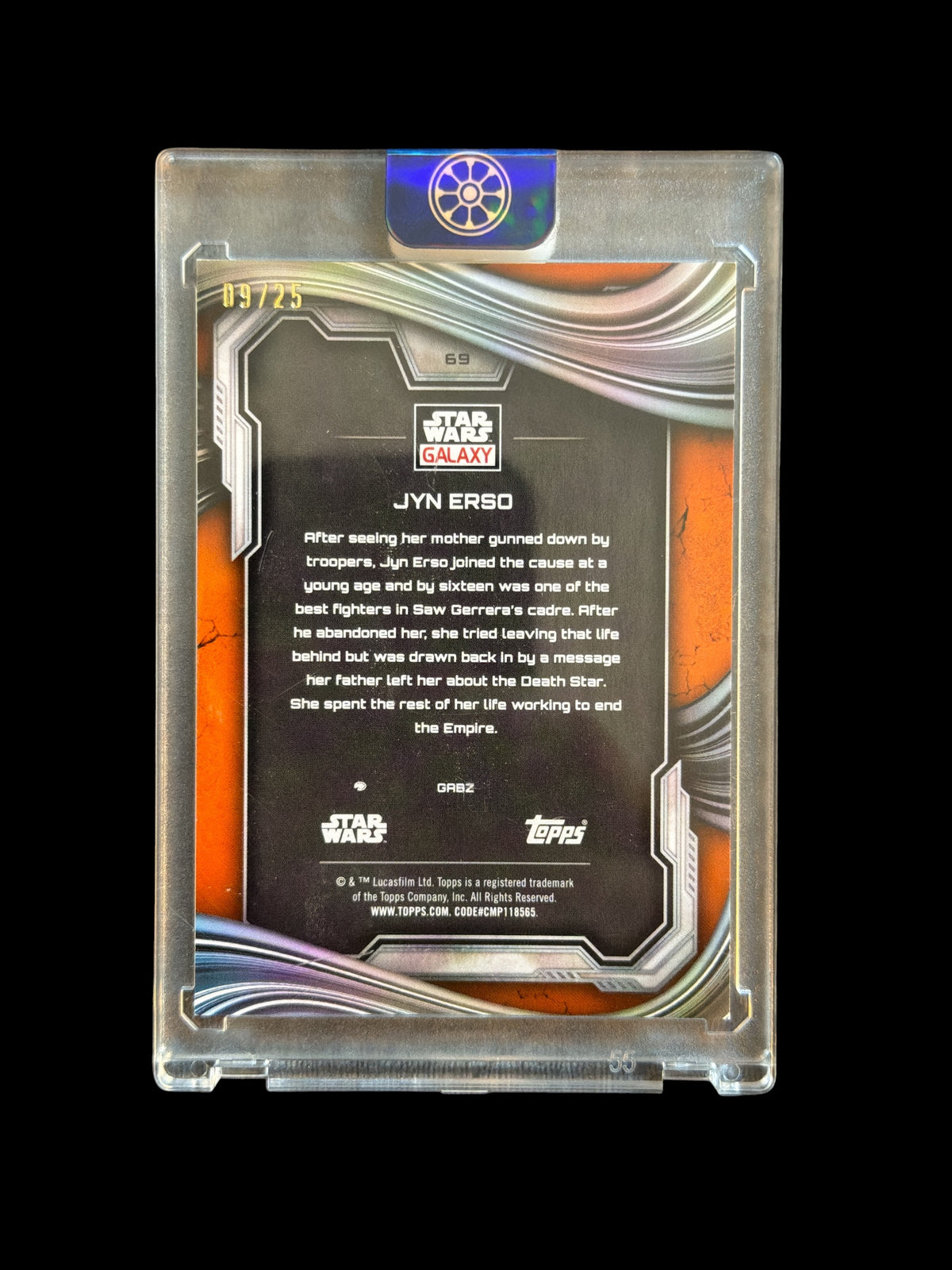 Jyn Erso /25 Topps Star Wars Galaxy 2026