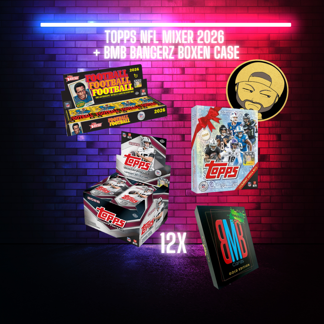 Topps NFL Mixer Break 2026 + BMB Boxen Case