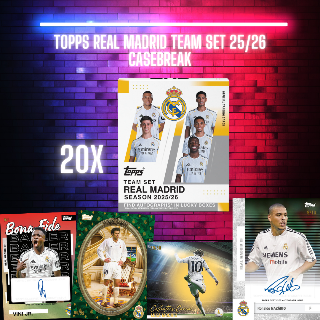 Topps Real Madrid Team Set 25/26 Casebreak