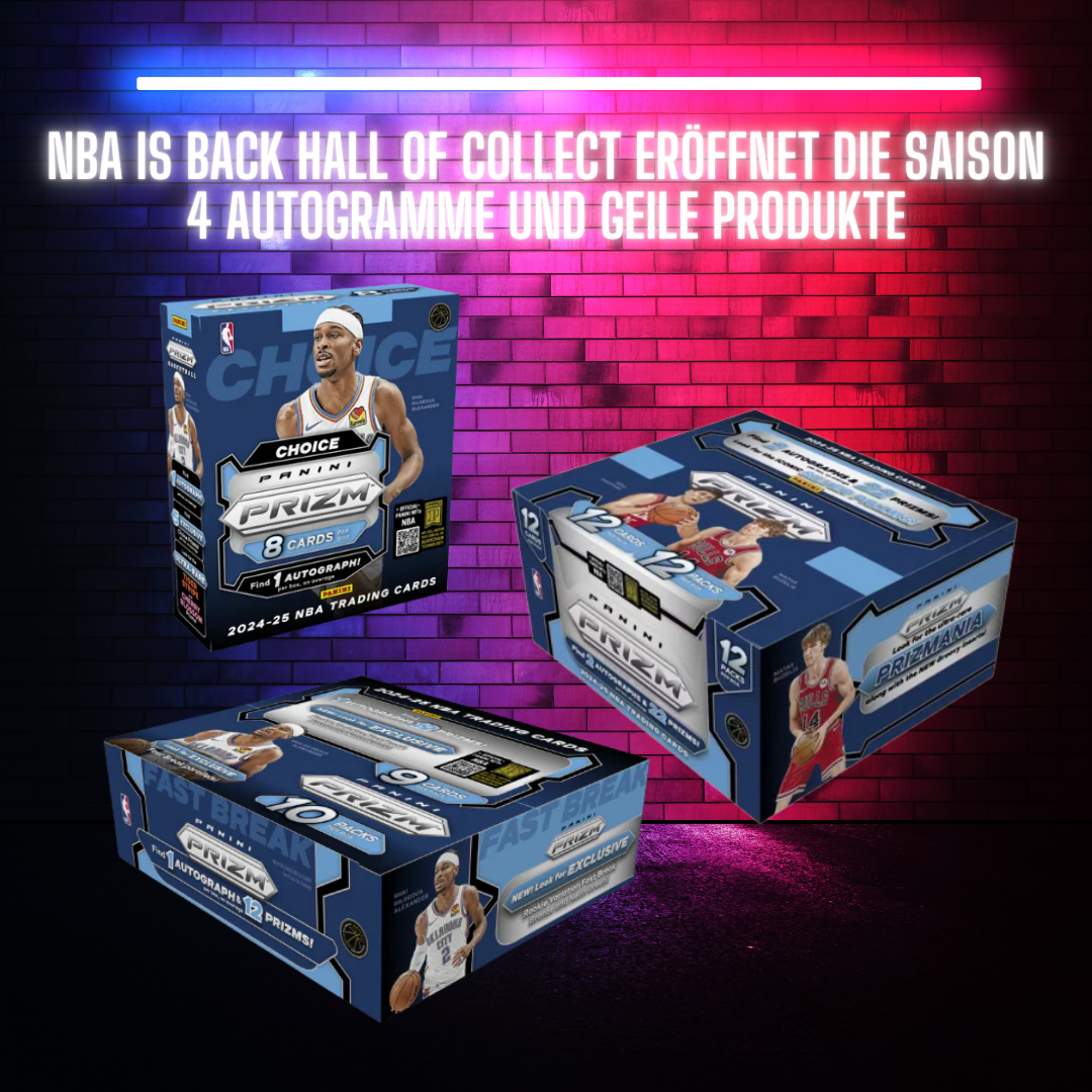 NBA is Back Hall of Collect eröffnet die Saison 4 Autogramme und Geile Produkte