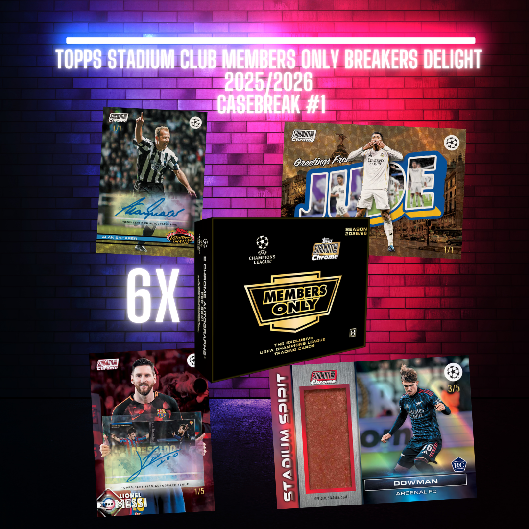 Topps Stadium Club Members Only Breakers Delight 2025/2026 Casebreak #1