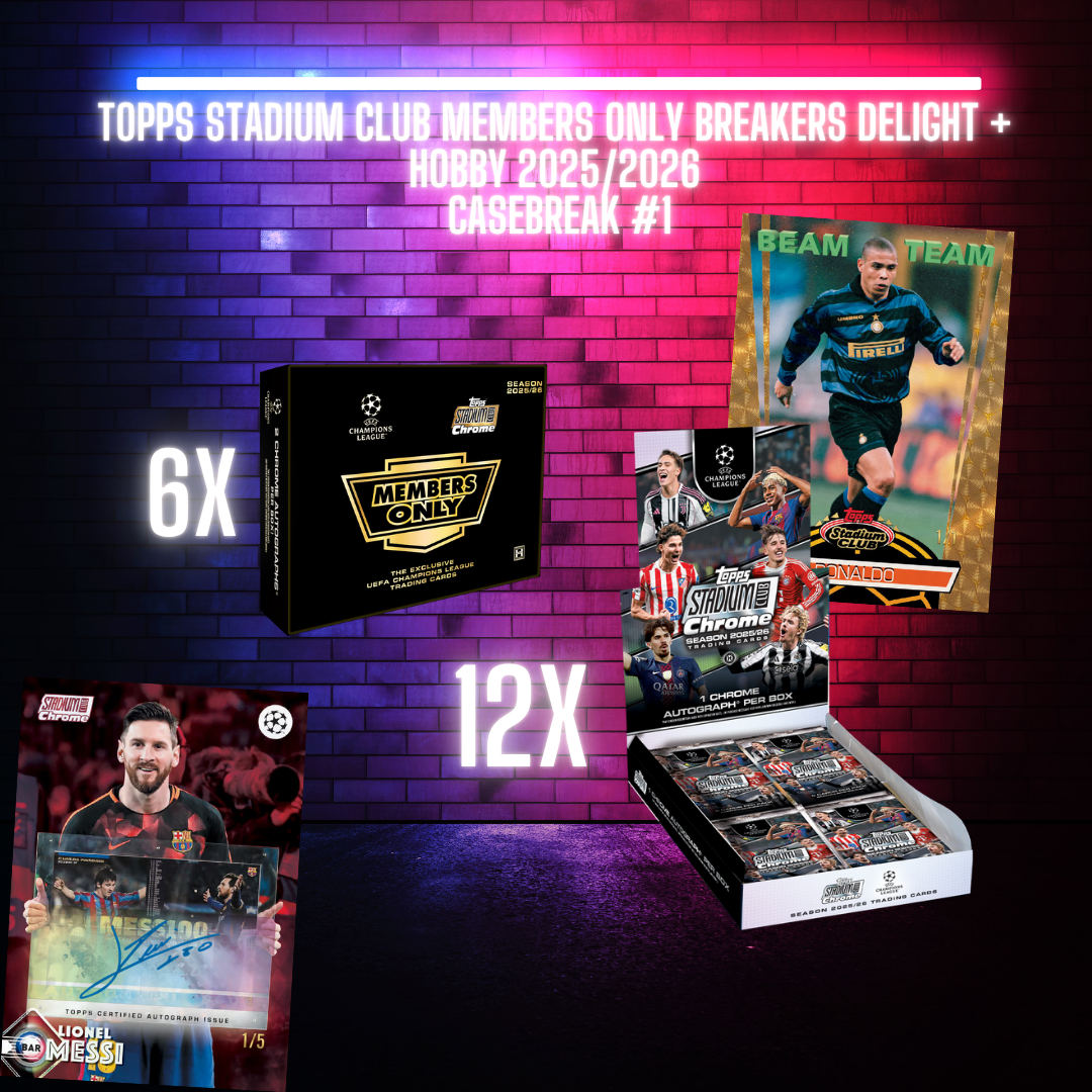 Topps Stadium Club Members Only Breakers Delight + Hobby 2025/2026 Casebreak #1