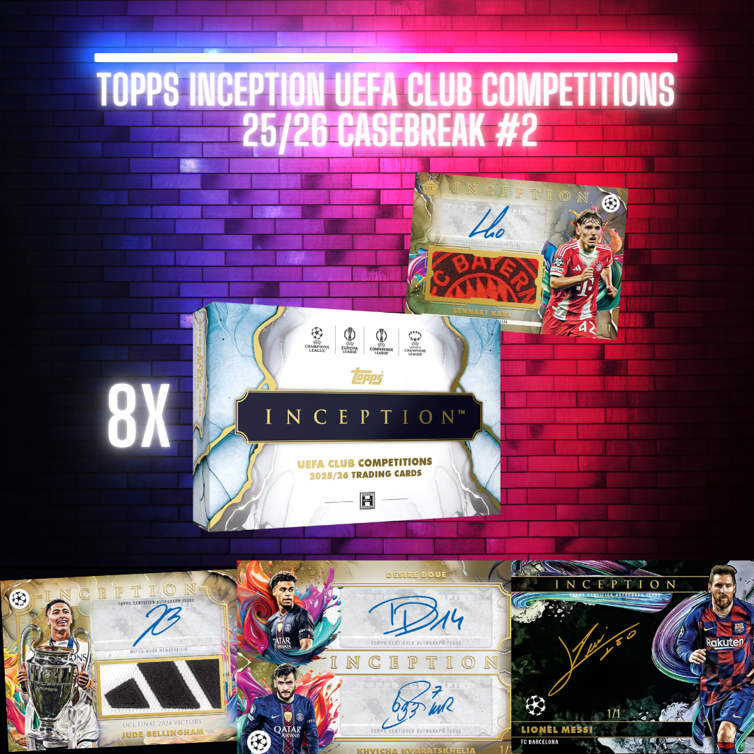 Topps Inception UEFA Club Competitions 25/26 Casebreak #2