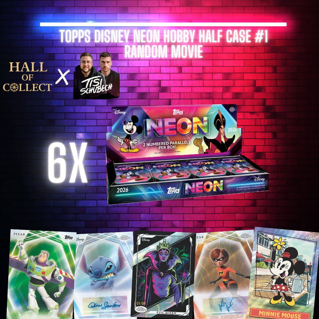 Topps Disney Neon Hobby Half Case #1 Random Movie (TisiSchubech)