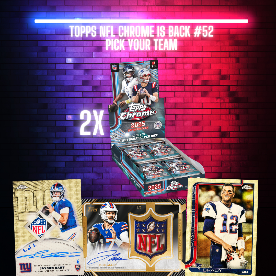 Topps NFL Chrome is Back #52 Pick Your Team