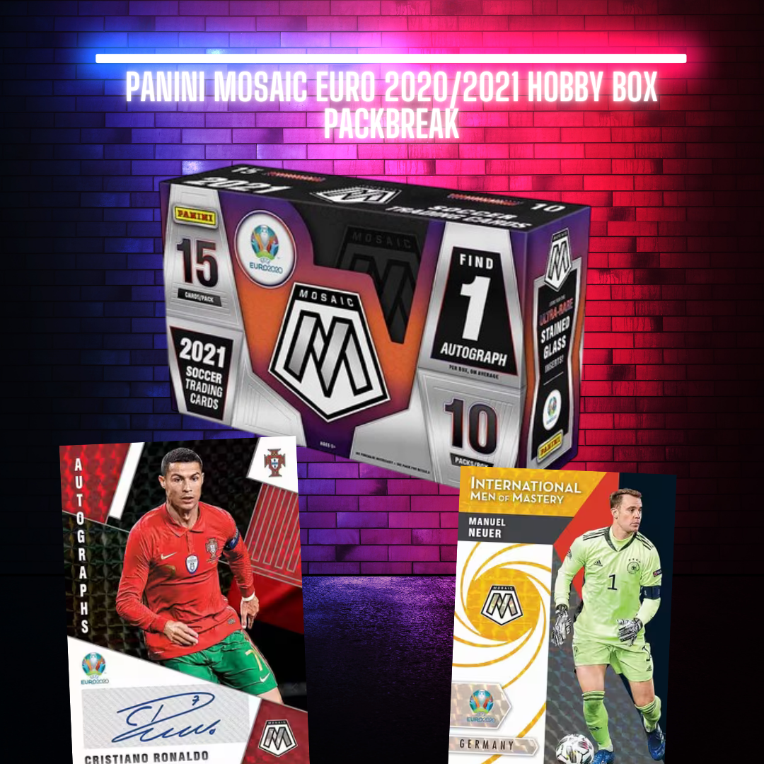 Panini Mosaic Euro 2020/2021 Hobby Box Packbreak#4