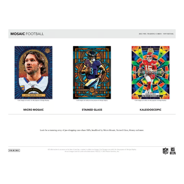 Panini Mosaic Football Value Pack Box NFL 2025 (Einzelpack)