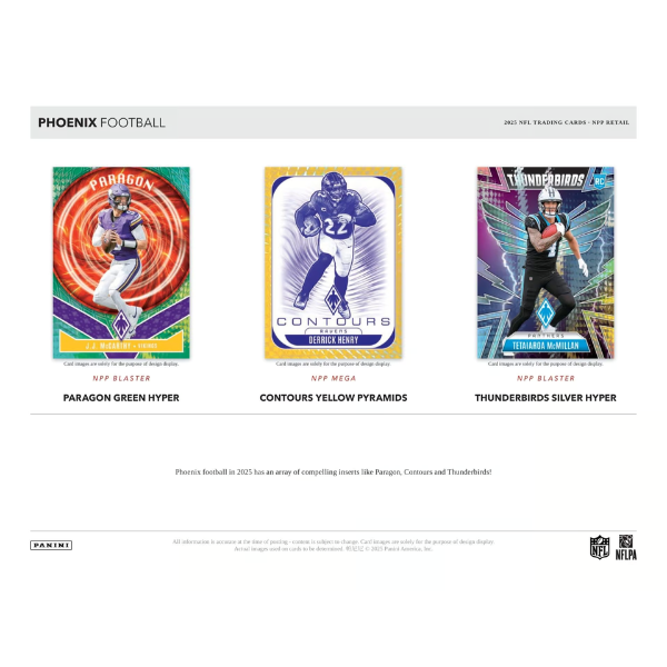 Panini Phoenix NFL Mega Box 2025 Football