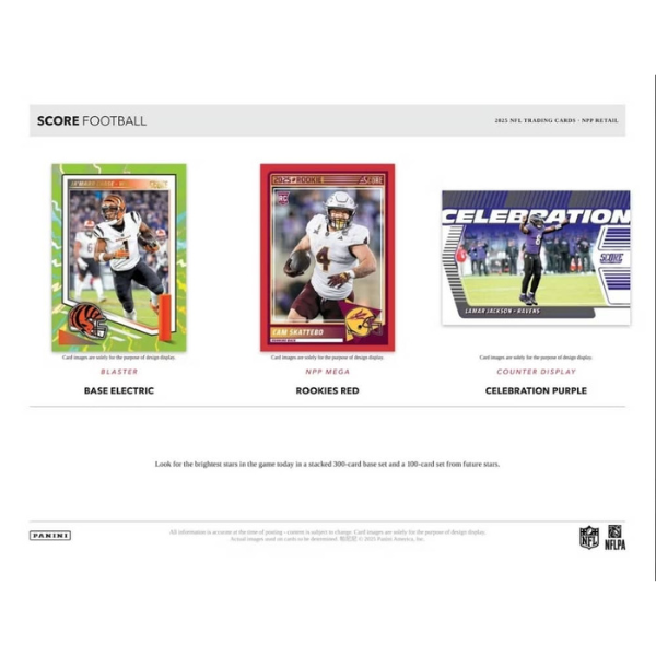 Panini Score Blaster Box NFL Football 2025