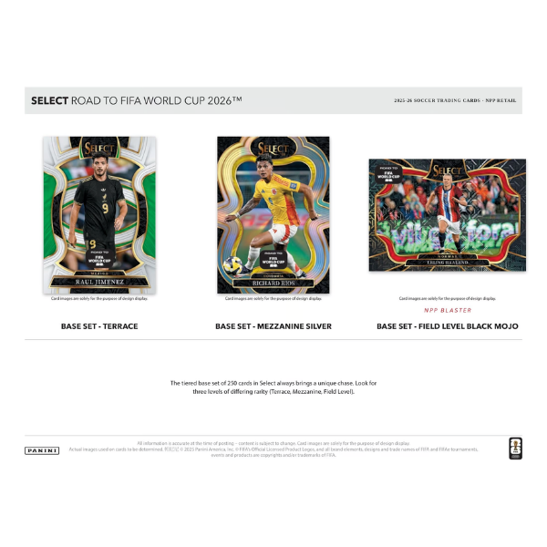 Panini Select Blaster Road to World Cup 25/26