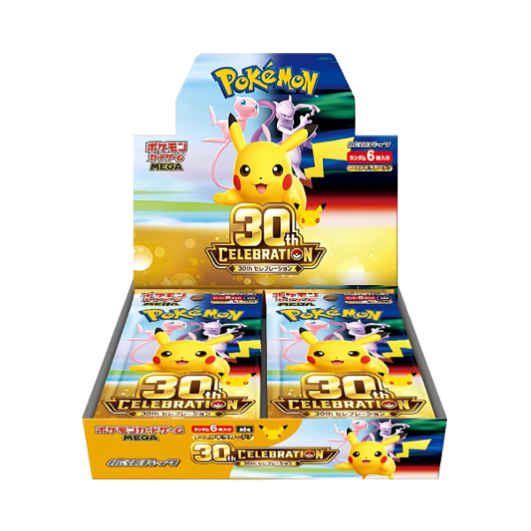 Pokemon 30th CELEBRATION Booster Box M6a Japanisch