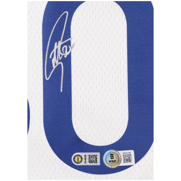 🏀 Stephen Curry Signiertes Golden State Warriors Swingman Jersey – Größe M – inkl. Beckett COA (USA) 🏀