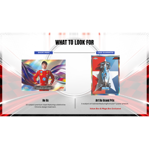 Topps Chrome Formula 1 Mega Box 2026 (Formel 1)