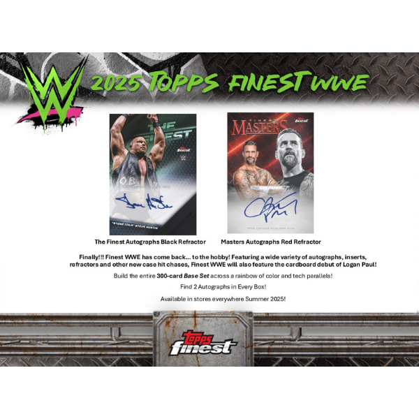 Topps Finest WWE Hobby 2025 (Wrestling)