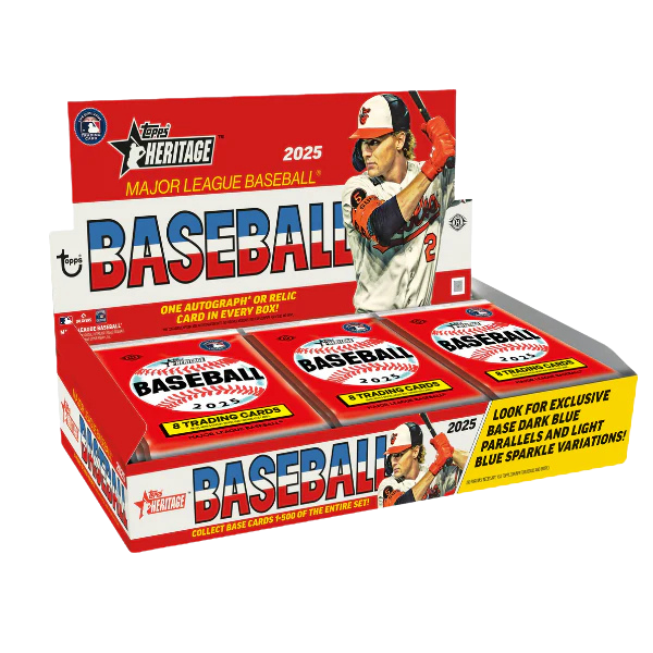 Topps Heritage Baseball Hobby Box 2025