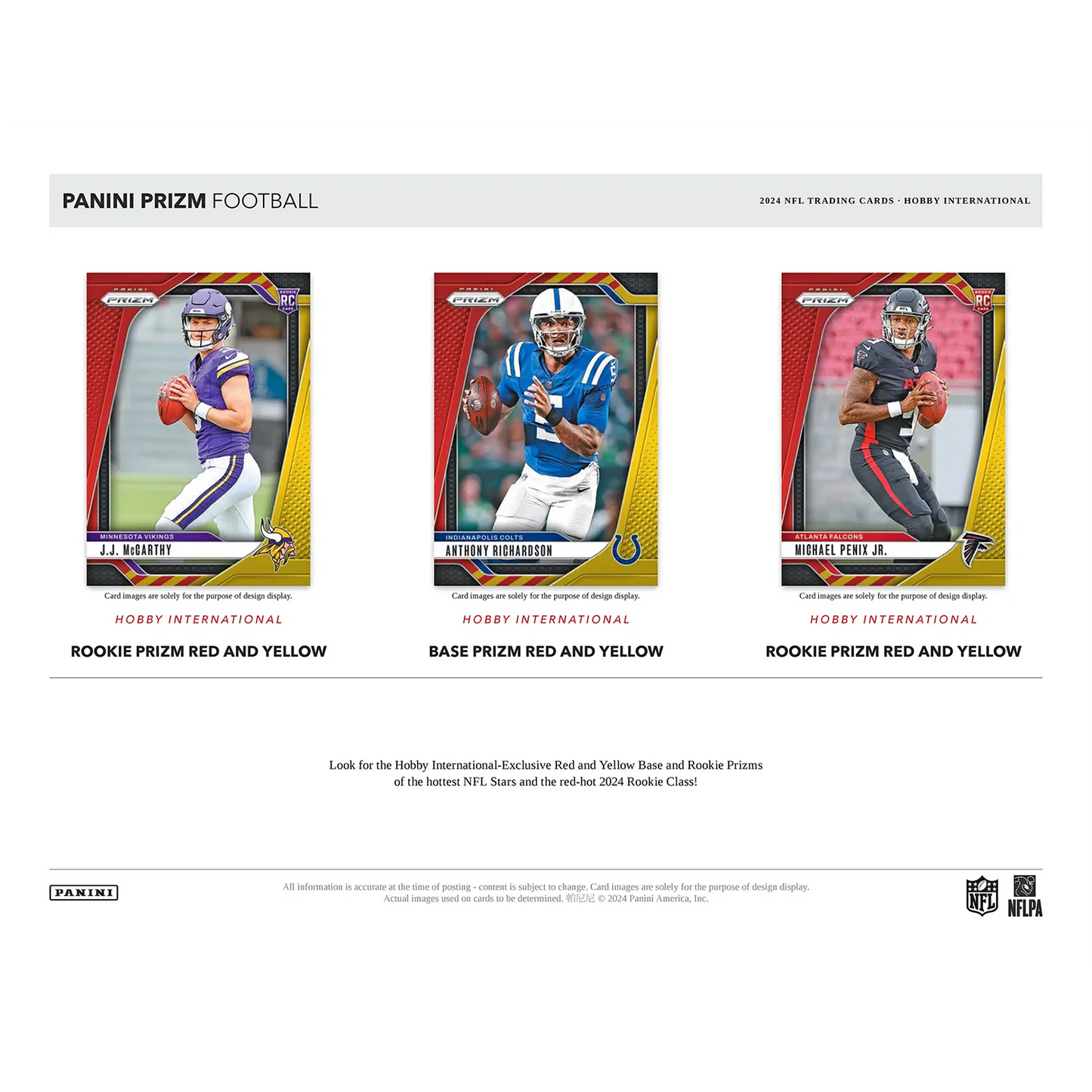 Coffret Panini Prizm International Football NFL Hobby 2024
