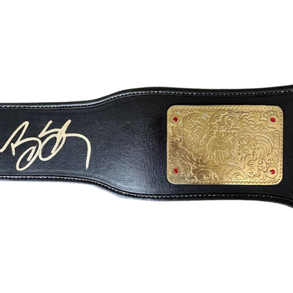 Bill Goldberg – Signierter & Inschrift: "Who's Next!" – World Heavyweight Champion Gürtel – PSA/DNA COA – WWE/WCW Legende!