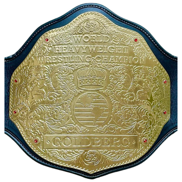 Bill Goldberg – Signierter & Inschrift: "Who's Next!" – World Heavyweight Champion Gürtel – PSA/DNA COA – WWE/WCW Legende!