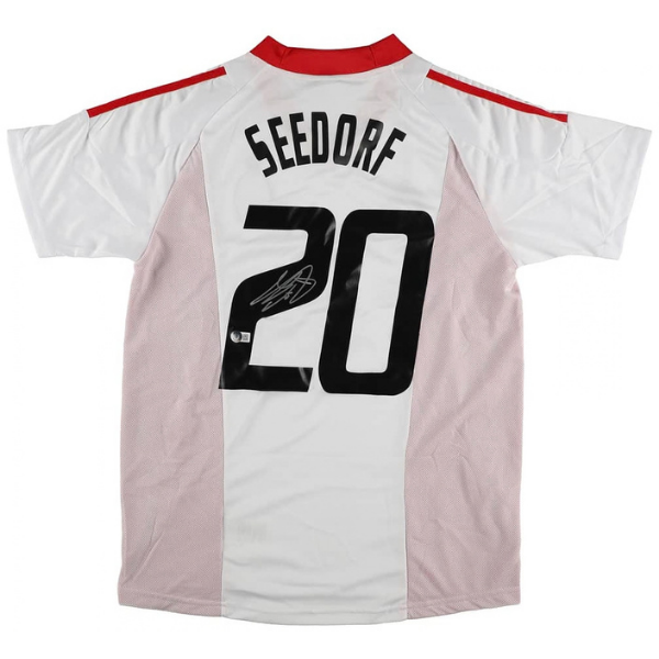 Clarence Seedorf Signed AC Milan Jersey - Beckett