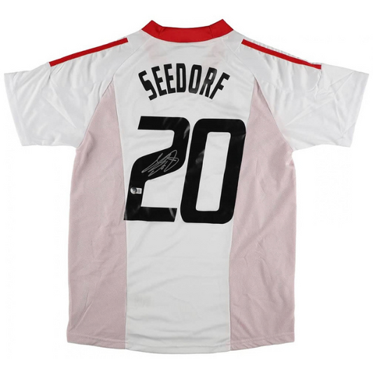 Clarence Seedorf Signed AC Milan Jersey - Beckett