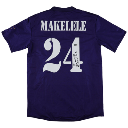 ⚽ Claude Makélélé Signiertes Real Madrid Trikot – inkl. Beckett COA ⚽