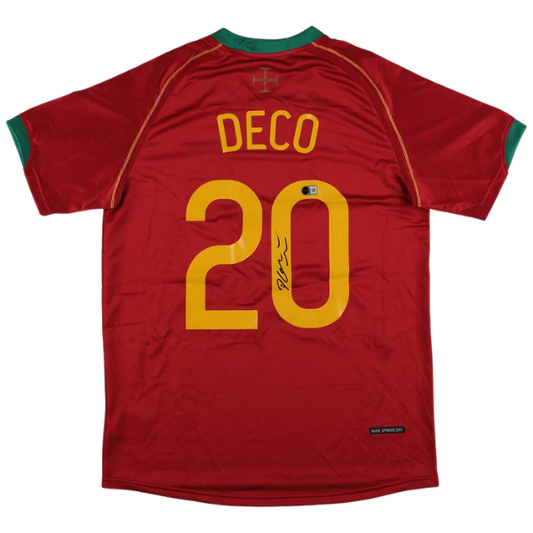 Deco Signed Portugal Jersey - Beckett