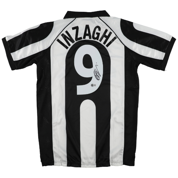 ⚽ Filippo Inzaghi Signiertes Juventus FC Trikot – inkl. Beckett COA ⚽