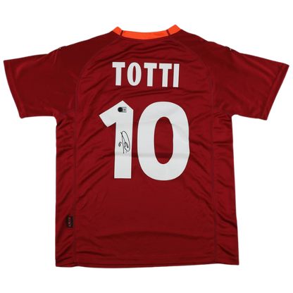 Francesco Totti Signed AS Roma Jersey - Beckett