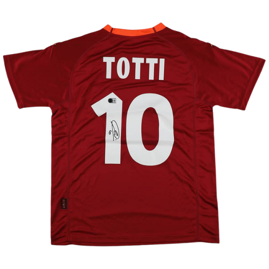 Francesco Totti Signed AS Roma Jersey - Beckett