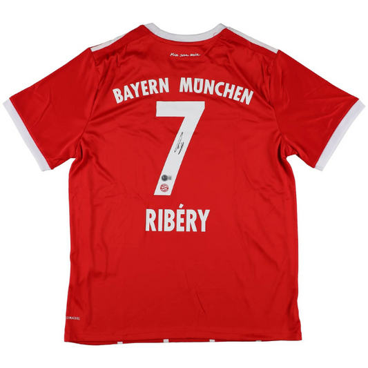 Franck Ribery unterschriebenes Trikot FC Bayern München Home Jersey