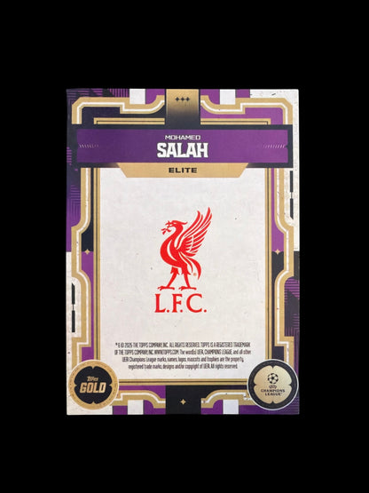 Mohamed Salah /50 Topps Gold UCL 2026