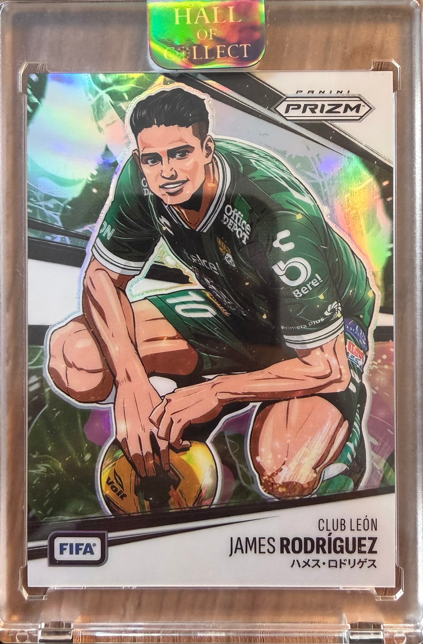 James Rodriguez Manga SP Panini Prizm FIFA Soccer 2025-26