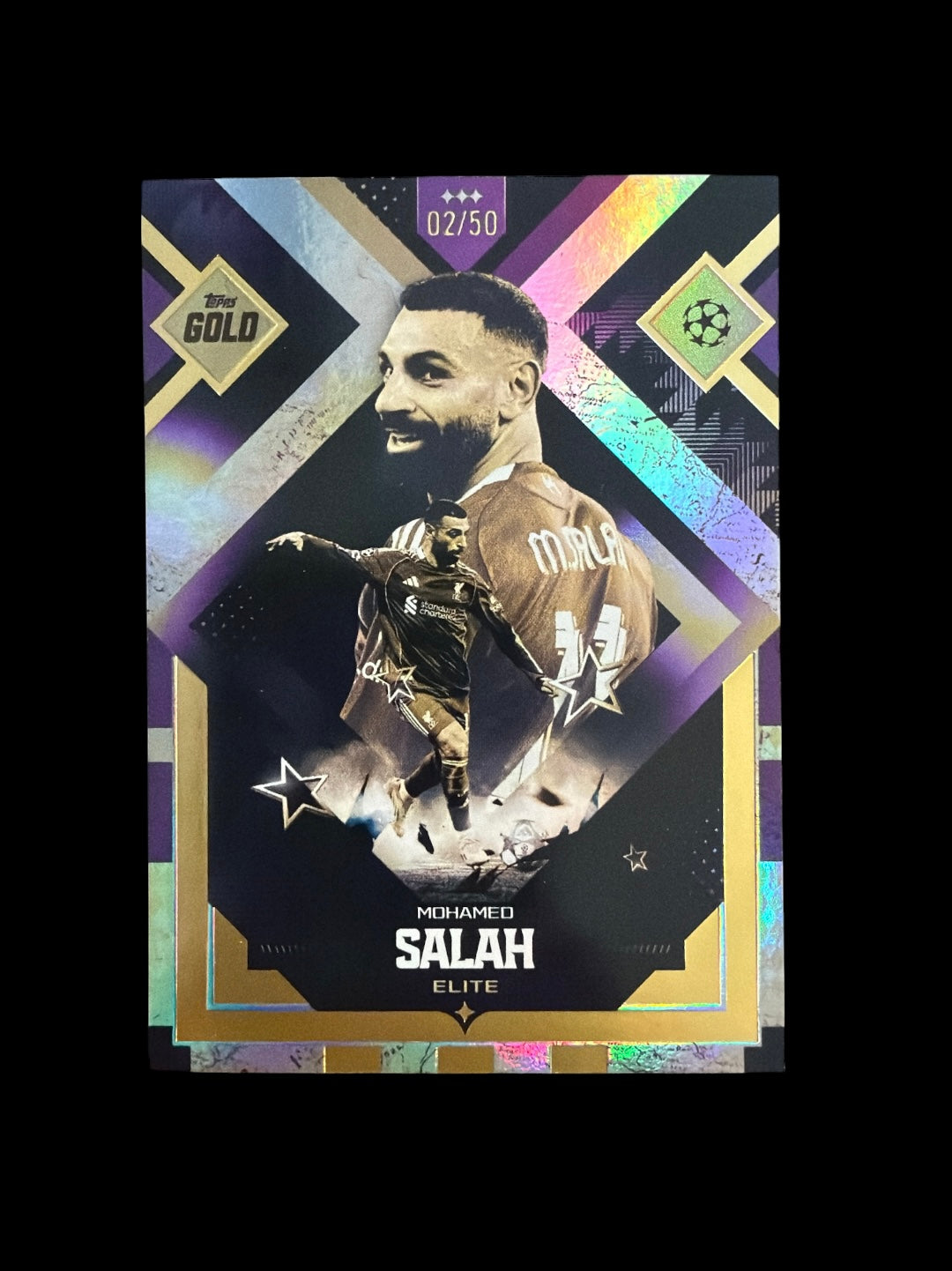 Mohamed Salah /50 Topps Gold UCL 2026