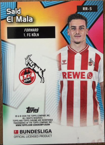 Saïd El Mala RC All-Etch Rookie Rush