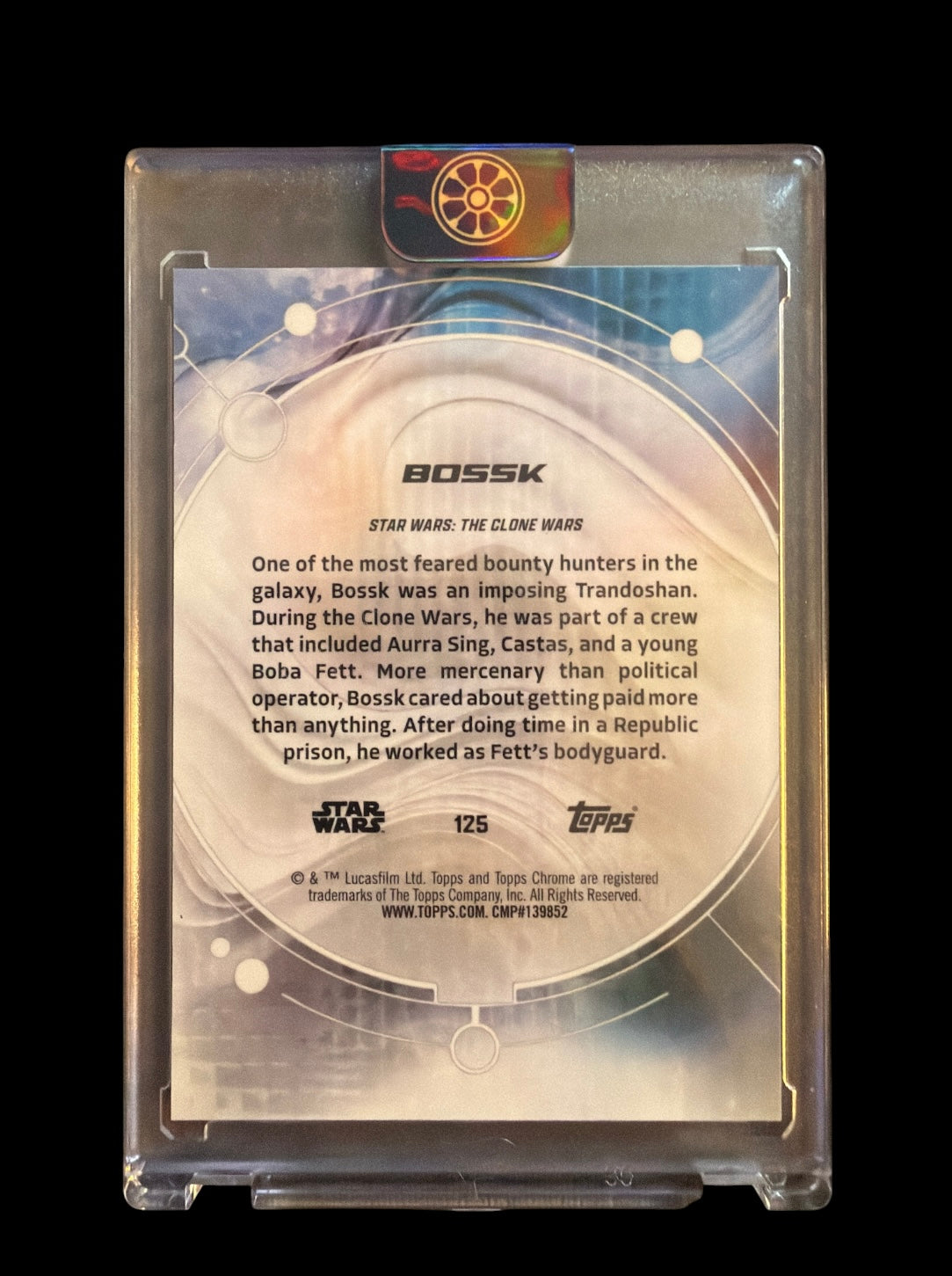 Bossk /10 Topps Chrome Star Wars 2026