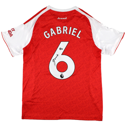 ⚽ Gabriel Magalhães Signiertes Arsenal FC Trikot – inkl. Beckett COA ⚽
