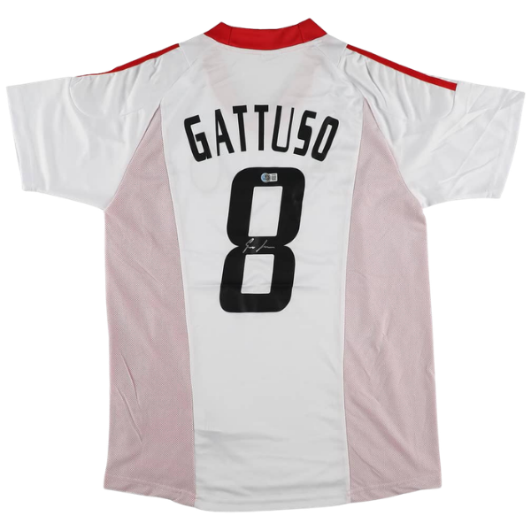 Gennaro Gattuso Signed AC Milan Jersey - Beckett