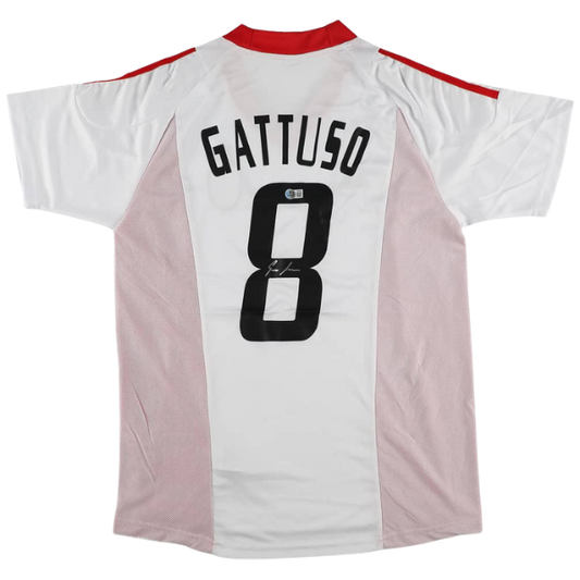 Gennaro Gattuso Signed AC Milan Jersey - Beckett