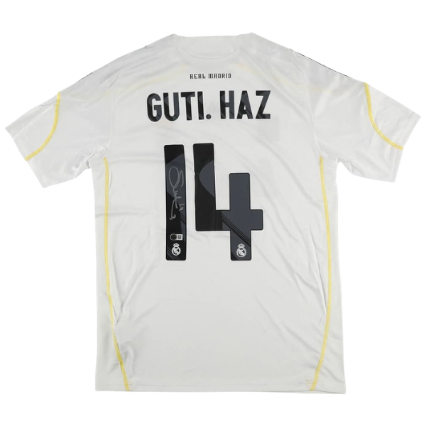 Guti Hernández Signed Real Madrid Jersey – Beckett