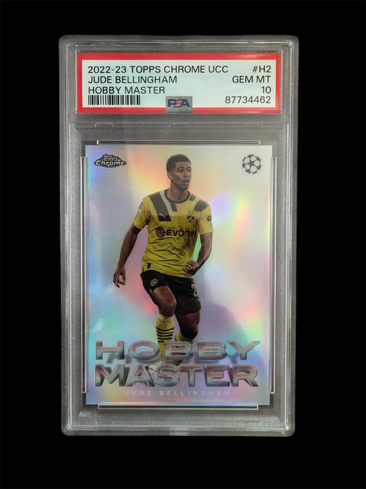 Jude Bellingham Hobby Master PSA 10 Topps Chrome UCC 2022-23