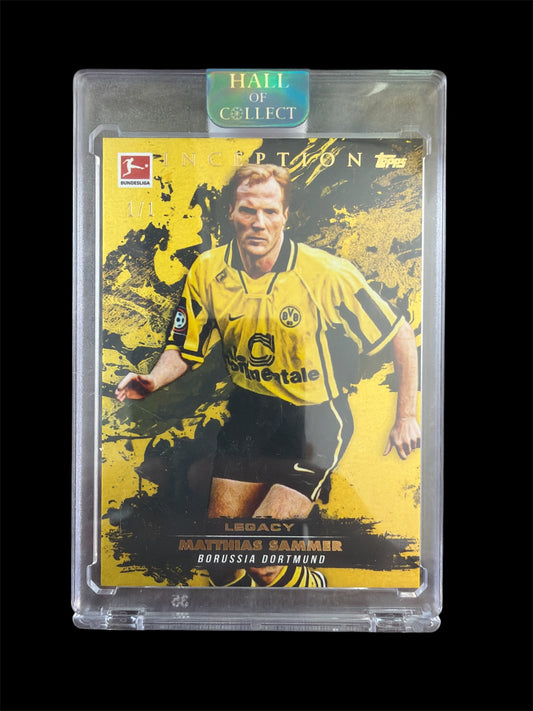 Matthias Sammer 1/1 Topps Inception Bundesliga 2025