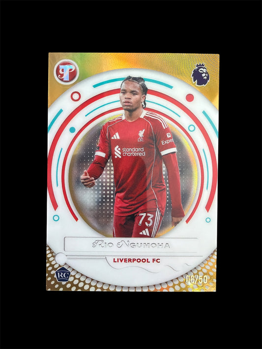 Rio Ngumoha RC /50 Topps Pristine BPL 2026