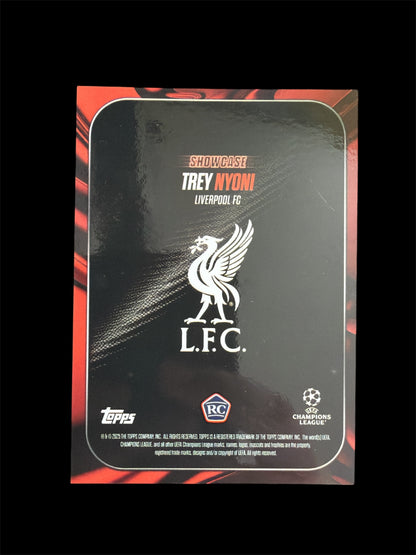 Trey Nyoni RC /5 Topps Showtime UCL 2025