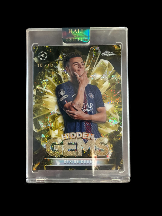 Désiré Doué Hidden Gems /10 Topps Chrome UCC 2026