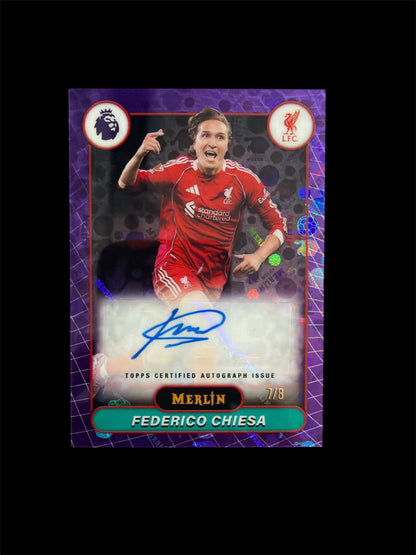 Federico Chiesa Auto /8 Topps Merlin BPL 2026