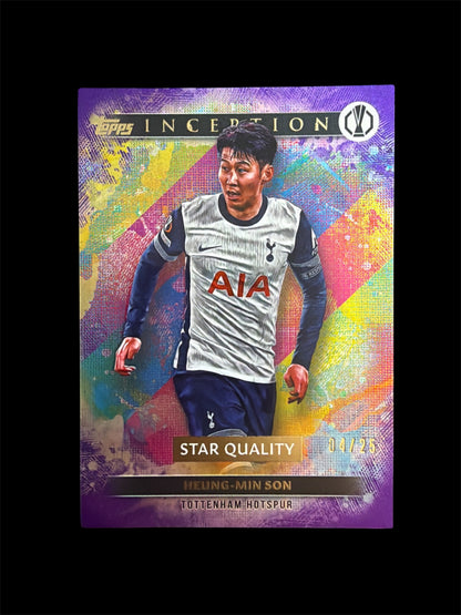 Heung-Min Son Star Quality /25 Topps Inception UCC 2024/25